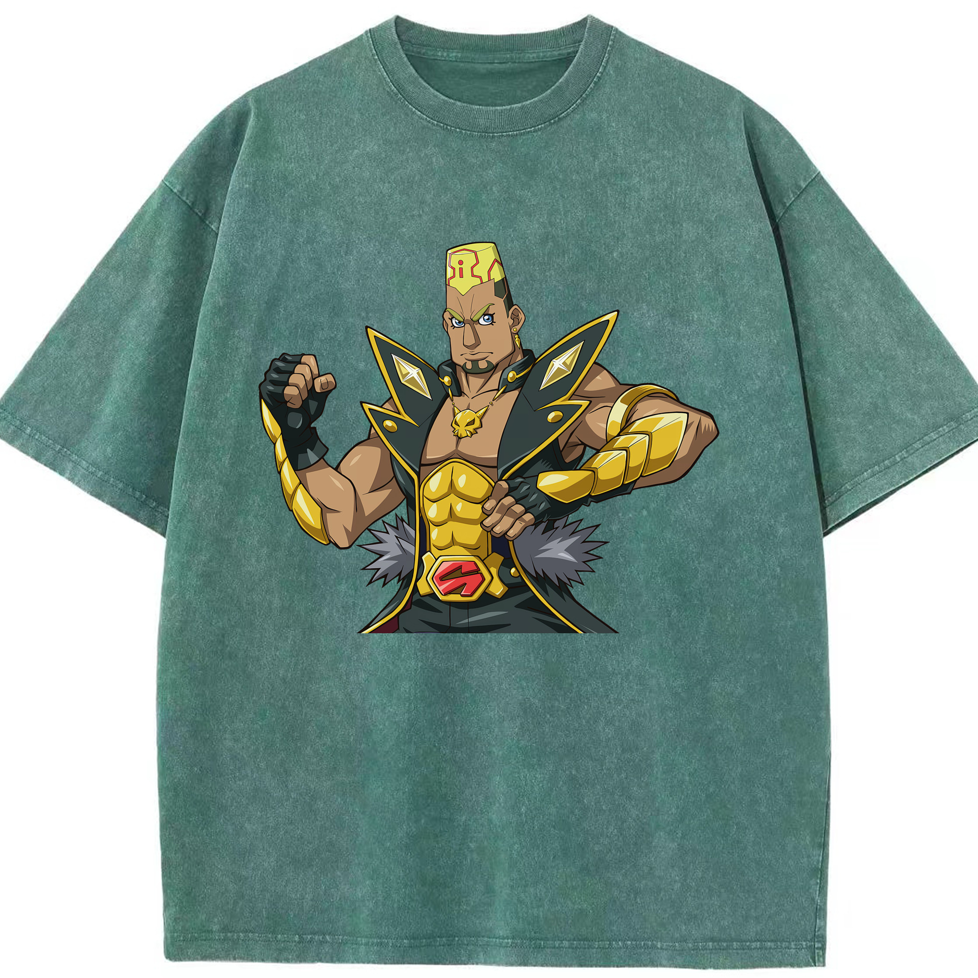 （画像用） 遊☆戯☆王 Yu-Gi-Oh! 綿100% ヴィンテージ風 半袖Tシャツ（フロントプリント）